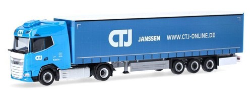 Herpa camion avec remorque - camion,
