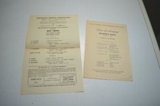 2 Programmes de concert / Chef TAMANINI / Soprano JULANDA GAIO  / 1952
