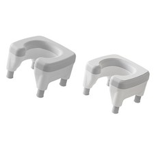 Chaise percée robuste avec panneau élargi, siège de toilette pour personnes