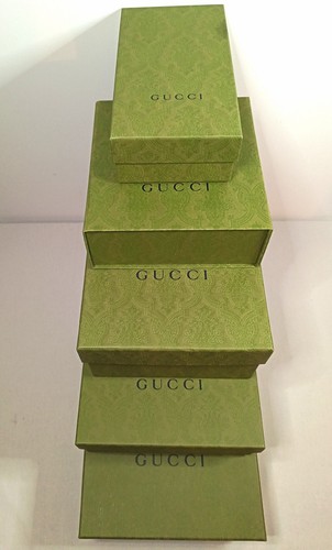 Genuine gucci green embossed - genuine,
