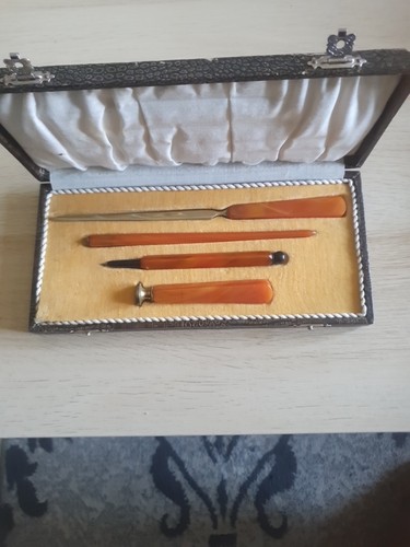 Coffret ecriture bakelite - ecriture,
