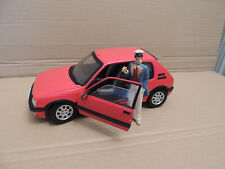 SOLIDO 1/18 PEUGEOT 205 gti 1,9 avec défauts (figurine non inclus)