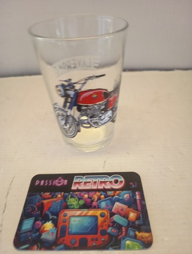 Verre moutarde moto - verre,