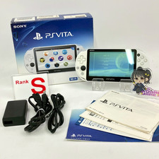 Sony PS Vita PCH-2000 Glacier White Console & Box S Rank Region Free 1Day Ship 2