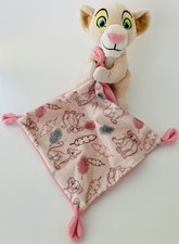 6062?EXCELLENT ÉTAT Doudou Plat Mouchoir DISNEY Nicotoy ROI LION Nala Simba