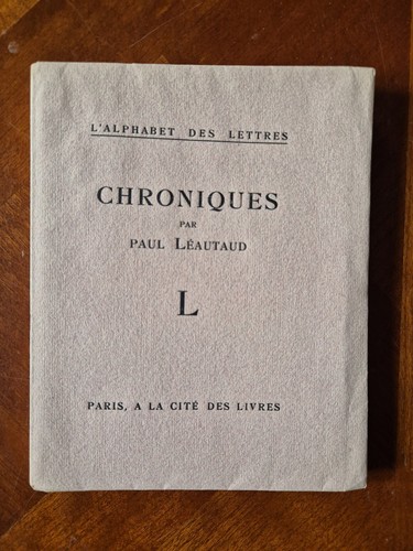 Paul léautaud chroniques - paul,