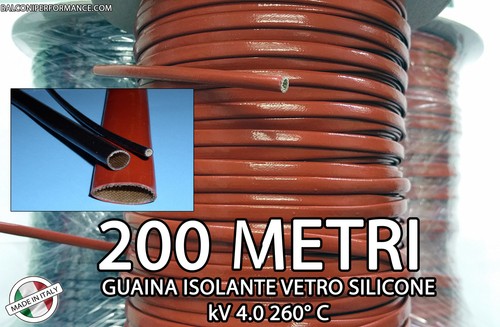 Gaine isolateur verre silicone - gaine,
