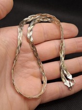 Collier Chaîne En Argent Et