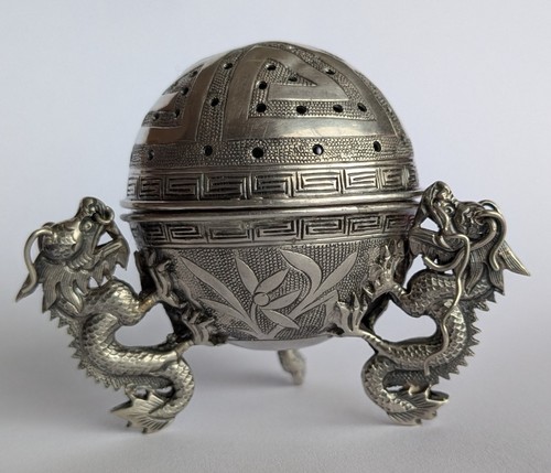 Boulle encens argent chine - argent,