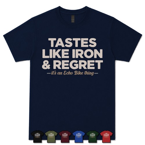 Tastes like iron regret echo - &,