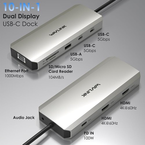 Station accueil usb - station, usb-c