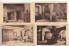 Lot de 4 cartes postales