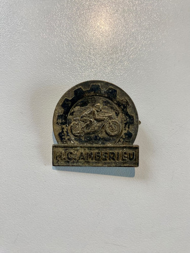 Vieille insigne moto - de,