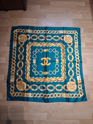 Carré soie chanel - soie,