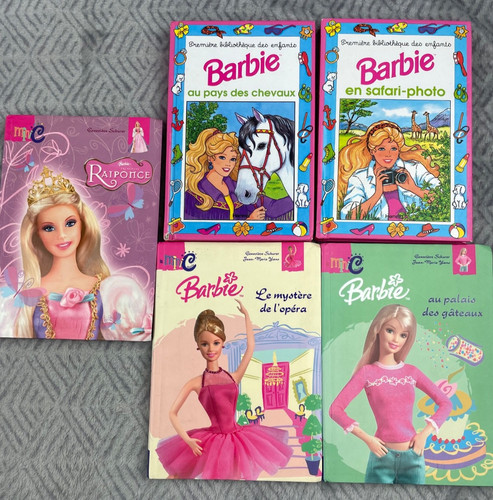 Lot livres barbie disney - 5,