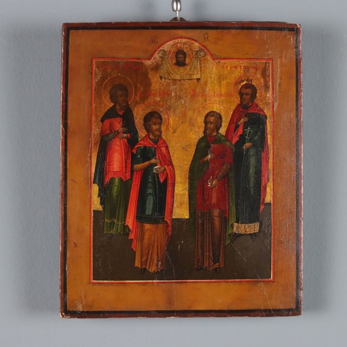 Icône russe ancienne jésus - russe,