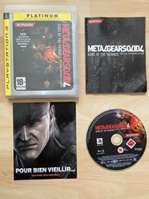 Metal Gear Solid 4 Platinium - PS3 Playstation 3 - PAL FRA Francais - Complet