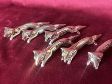 6 porte-couteau métal