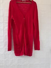 Gilet long en maille fine 100