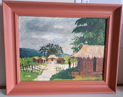 Huile sur isorel - sur, de