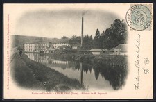 CPA Charleval, Filature de M