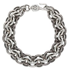 Bracelet en argent Chrome