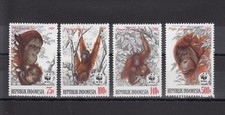 TIMBRE STAMP  4 INDONESIE