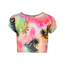 Enfants Filles Fluo Abstrait