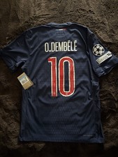 Maillot Officiel Psg Dembele Vapor Match Taille M Finale Munich Ldc Neuf