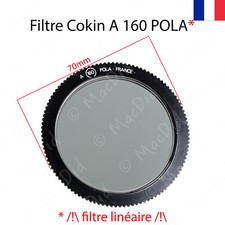 Filtre Cokin Cromofilter COEF +1 2/3 POLA A 160 polarisant linéaire