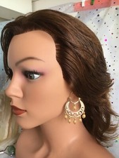 Créole  boucles d'oreilles   Savoyarde Style Gitane Tarentaise Rosantine nº009