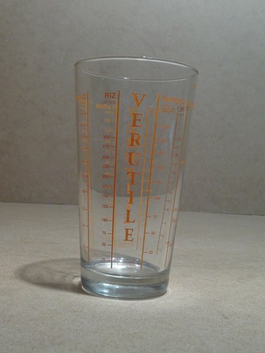 Verre verutile doseur gradué - verre,