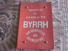 BYRRH  Indicateur Des Chemins