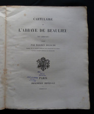DELOCHE - CARTULAIRE DE L'ABBAYE DE BEAULIEU EN LIMOUSIN - LIVRE ANCIEN 1859