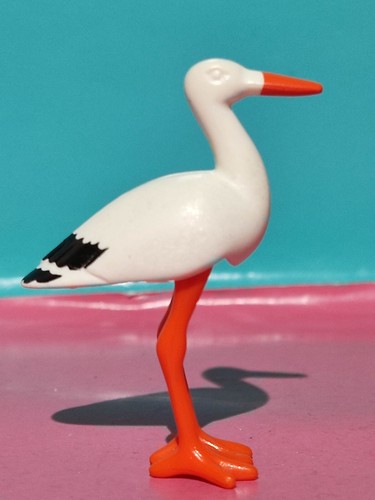 Playmobil figurine cigogne ref - figurine,