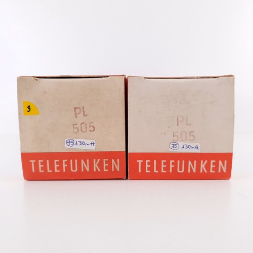 Tubes telefunken pl505 - 2, x