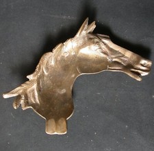 CHEVAL cendrier / vide-poche en laiton ou bronze  MULET ANE CANASSON  PONEY MULE