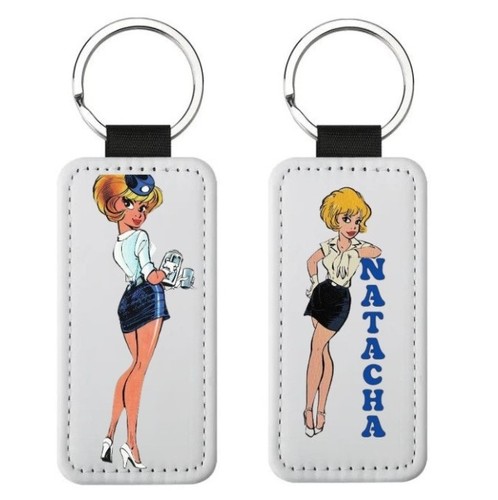 Porte clé natacha hotesse - porte,