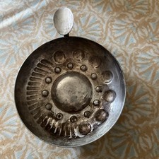 ancien tastevin métal argenté 