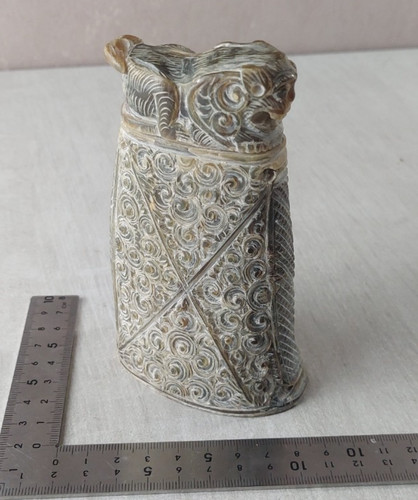 Ancien poudrier boîte - poudrier, /
