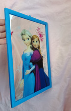 CADRE MIROIR LA REINE DES NEIGES ELSA ANNA DISNEY 22 X 32 CM