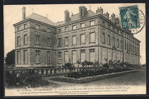 Cpa symphorien le château - st-symphorien,,