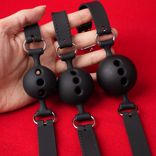 Gag boule ouverte bouche en - de,