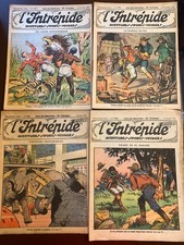 T9)lot de 8 "L'INTREPIDE" de