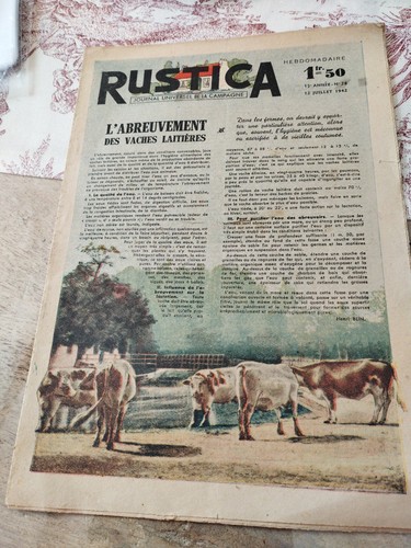 Revue rustica 1942 - revue, de