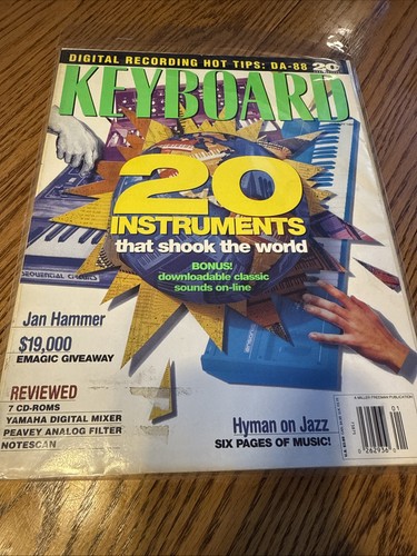 Keyboard magazine lot - lot:, 10
