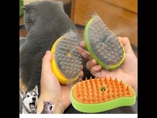 Brosse à vapeur rechargeable pour chat et chien Nettoyage en douceur, démêlage