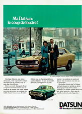 Publicité Advertising  0822  1977     Datsun 120Y