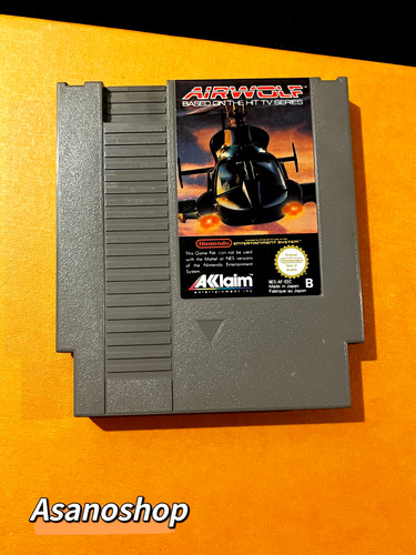 Airwolf nintendo nes eec - airwolf,