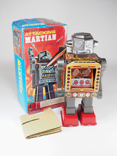 HORIKAWA - Robot Attacking Martian - 1960’s - 23cm - Japan - En boite